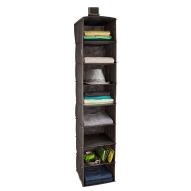 5 shelf hanging online closet organizer